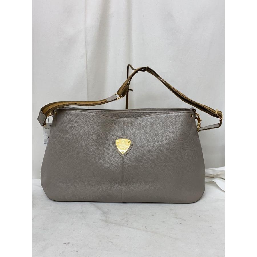 ATAO◆elvyエルヴィ/2WAYショルダーハンドバッグ/レザー/GRY | 