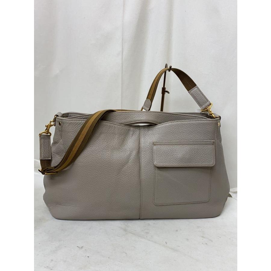 ATAO◆elvyエルヴィ/2WAYショルダーハンドバッグ/レザー/GRY |  | 02