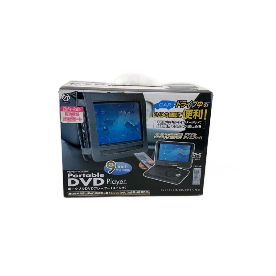 (未使用･未開封品)　VERTEX ヴァーテックス ポータブルDVDプレーヤー ブラック PDVD-V092BK v1yptgt Amazon | VERTEX ヴァーテックス ポータブルDVDプレーヤー