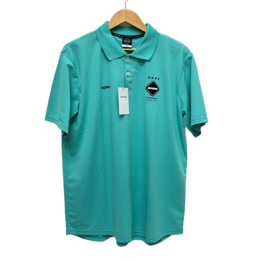 F.C.R.B.(F.C.Real Bristol)◇ポロシャツ/XL/ポリエステル/GRN/無地