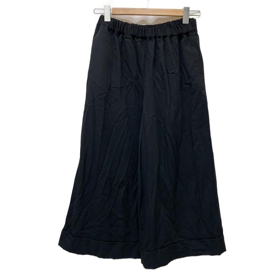 COMME des GARCONS GARCONS◇ワイドパンツ/XS/ポリエステル/BLK/RP
