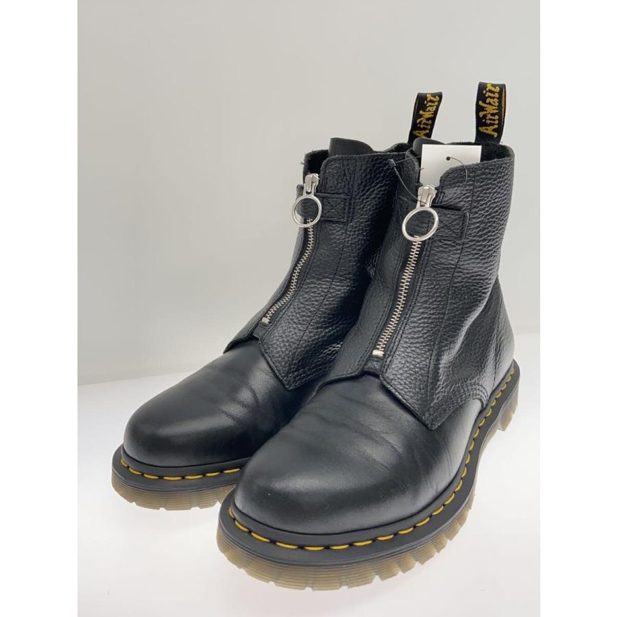 Dr.Martens◇Pascal Frnt Zip/ブーツ/US10/BLK/レザー/1460