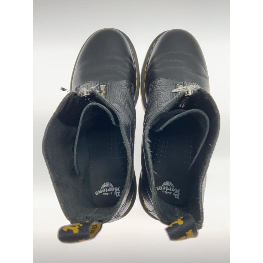 Dr.Martens◇Pascal Frnt Zip/ブーツ/US10/BLK/レザー/1460