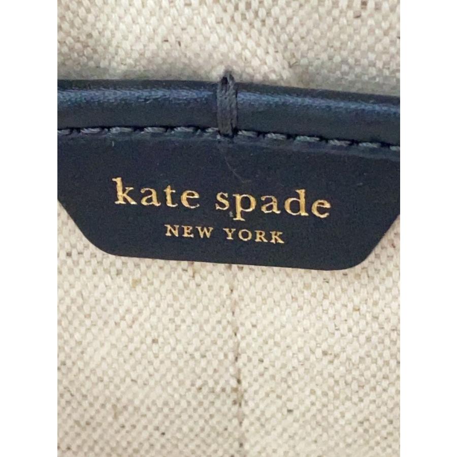 kate spade new york◇トートバッグ/--/BLK/花柄フラワージャガード