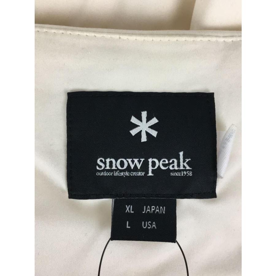 snow peak◆フレキシブルインサレーションカーディガン/XL/ポリエステル/ホワイト/SW-18AU010SW-18AU010｜ssol-shopping｜03