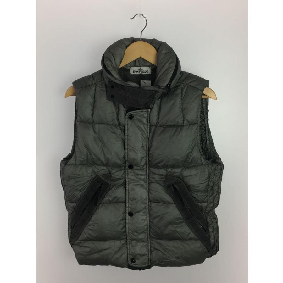 STONE ISLAND◇ダウンベスト/M/ナイロン/SLV/5715G0624 : セカンド