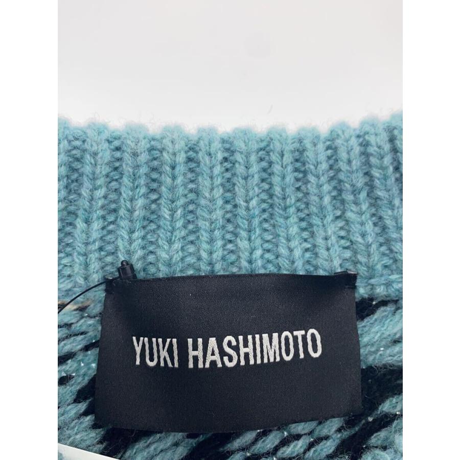 YUKI HASHIMOTO◆セーター(厚手)/44/ウール/BLU/222-01-0501｜ssol-shopping｜03