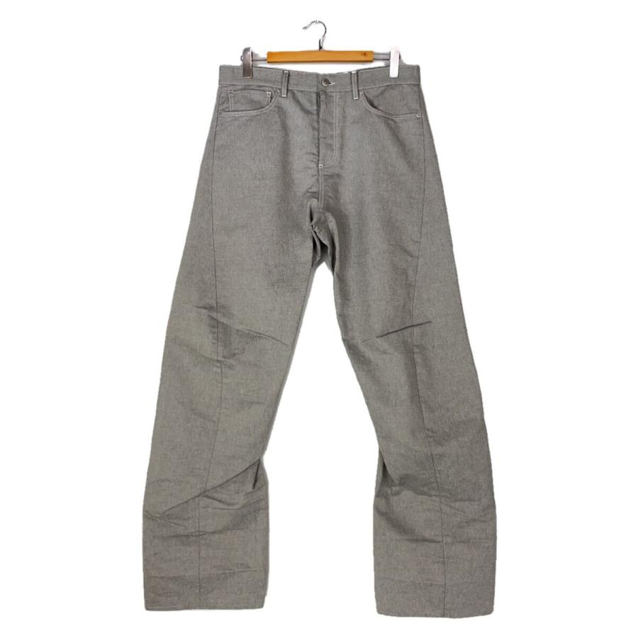 Maison Margiela◇24SS/STRAIGHT LEG JEANS/32/コットン/グレー