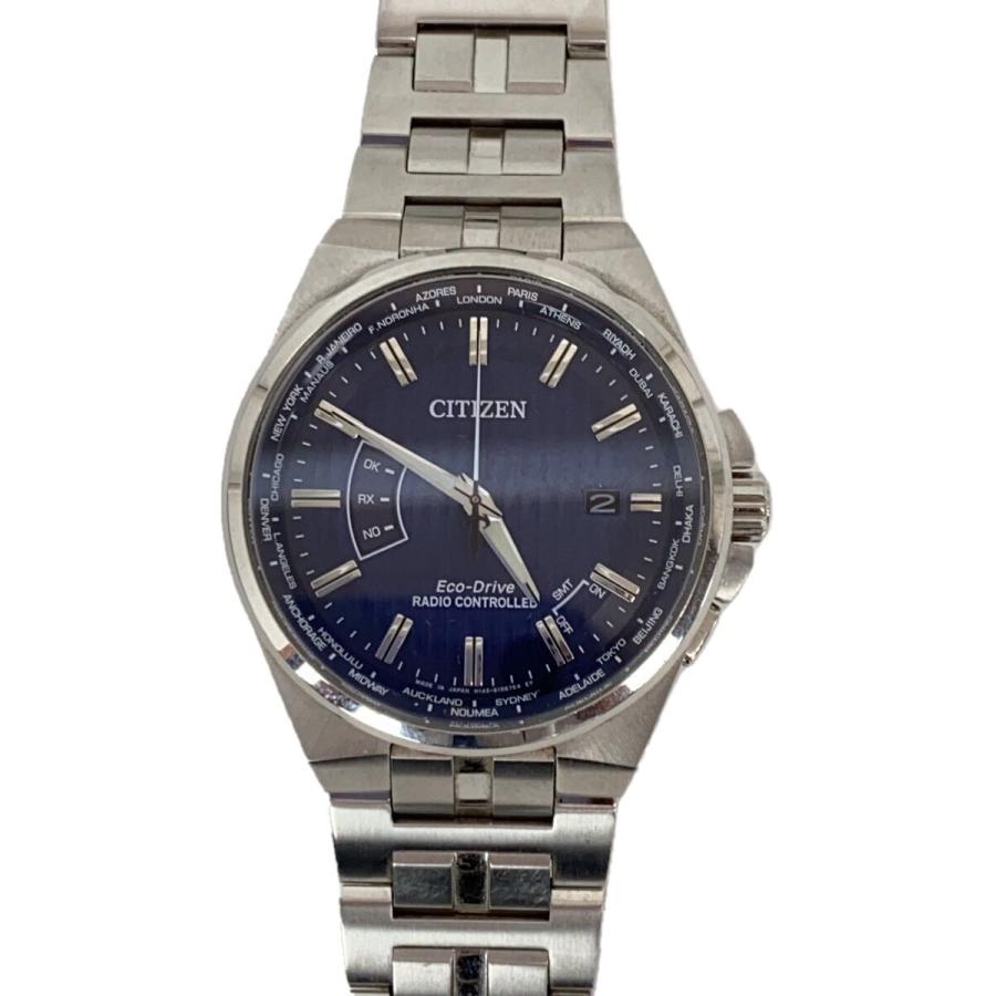 CITIZEN◇ソーラー腕時計/アナログ/SLV/h145-s116643 : セカンド