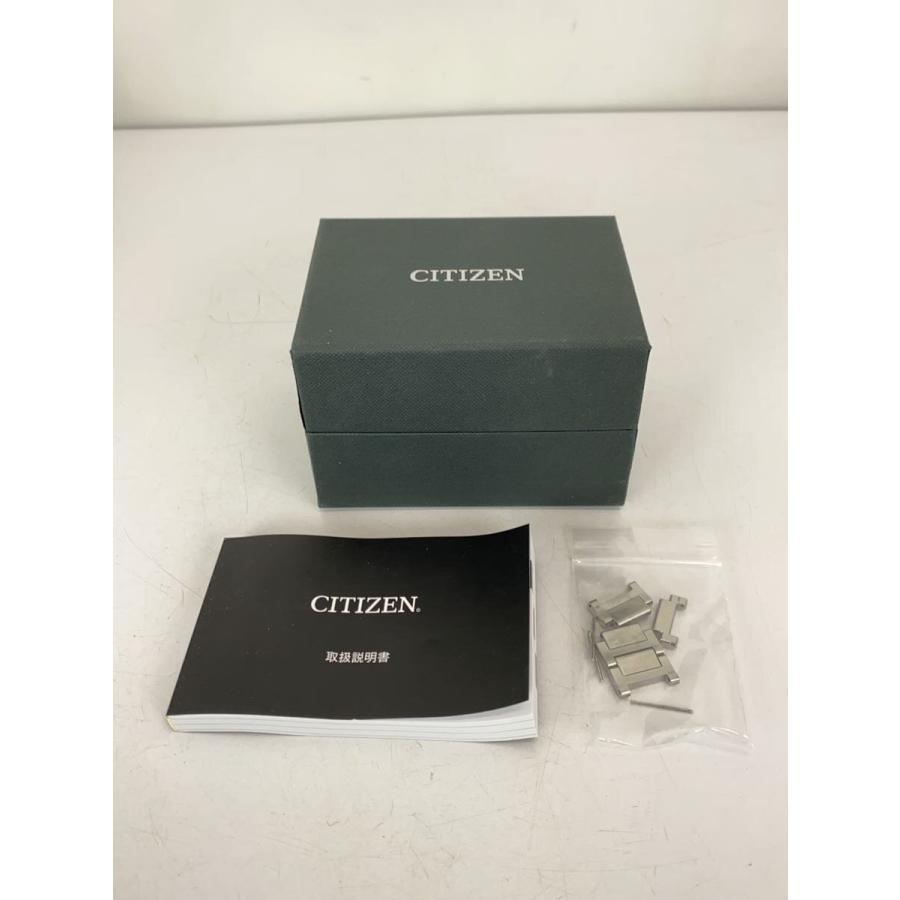 CITIZEN◇ソーラー腕時計/アナログ/SLV/h145-s116643 : セカンド