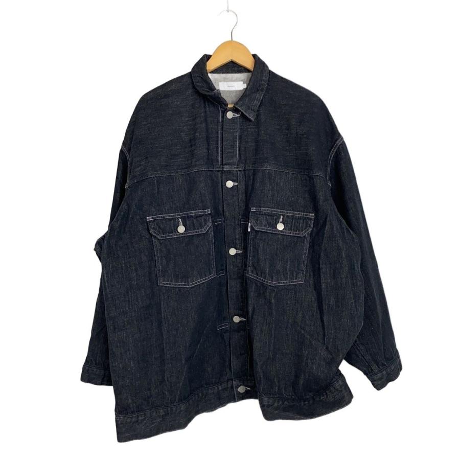 Graphpaper◇Colorfast Denim Blouson/2/コットン/ネイビー/GM203