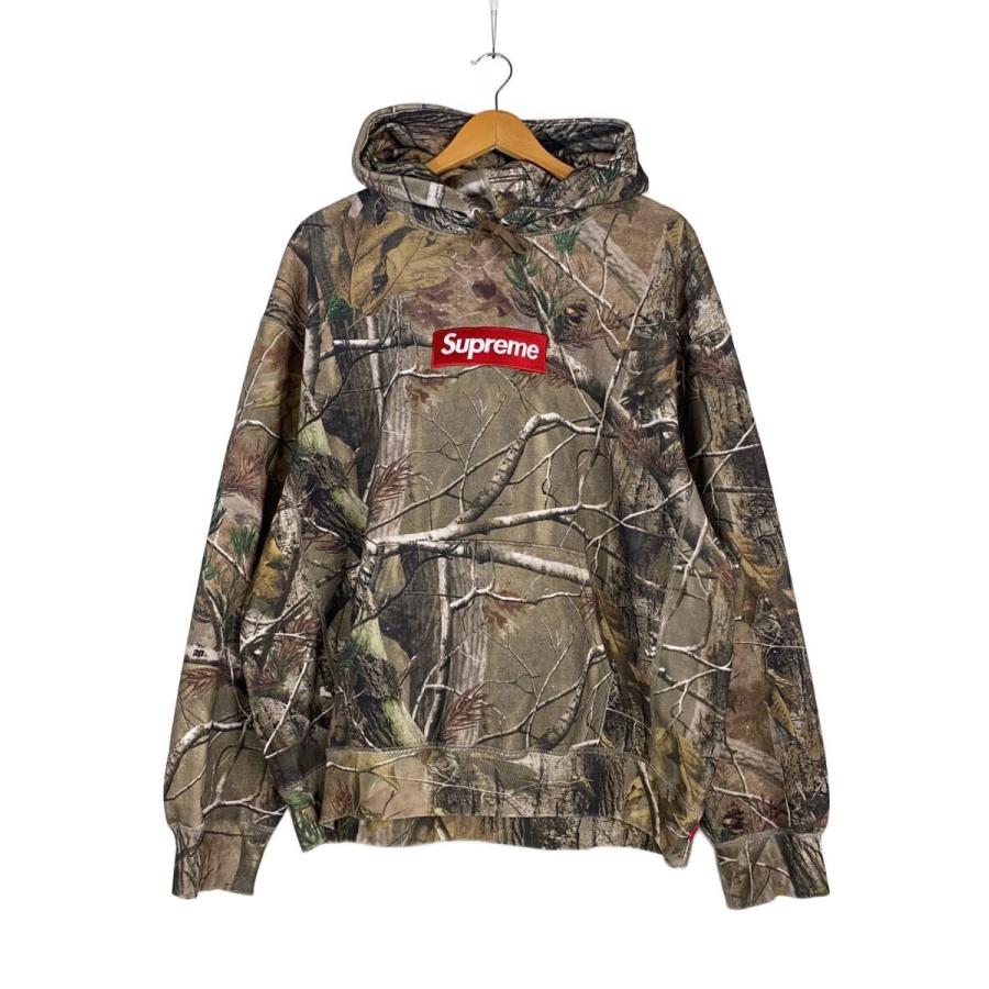 Supreme◇BOX LOGO HOODED REALTREE CAMO/L/コットン/マルチカラー 