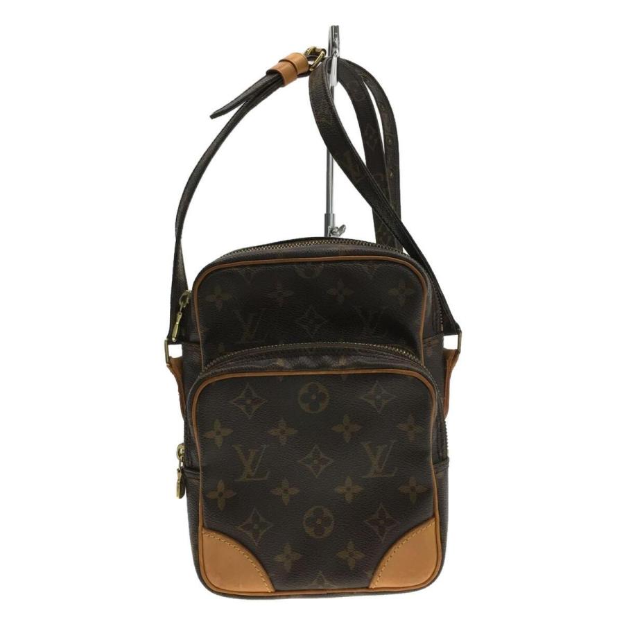 LOUIS VUITTON◇アマゾン_モノグラム_BRW/PVC/BRW/ビニール/ブラウン