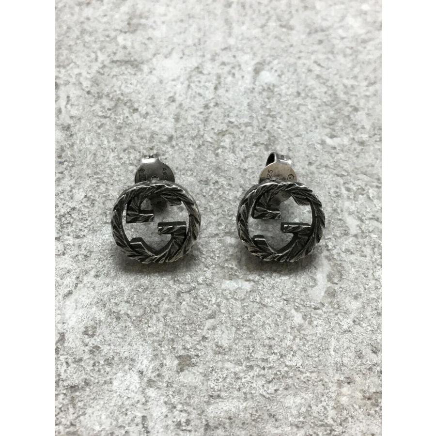 GUCCI◇GUCCI/ピアス/SV925/インターロッキングG : 2319983170517