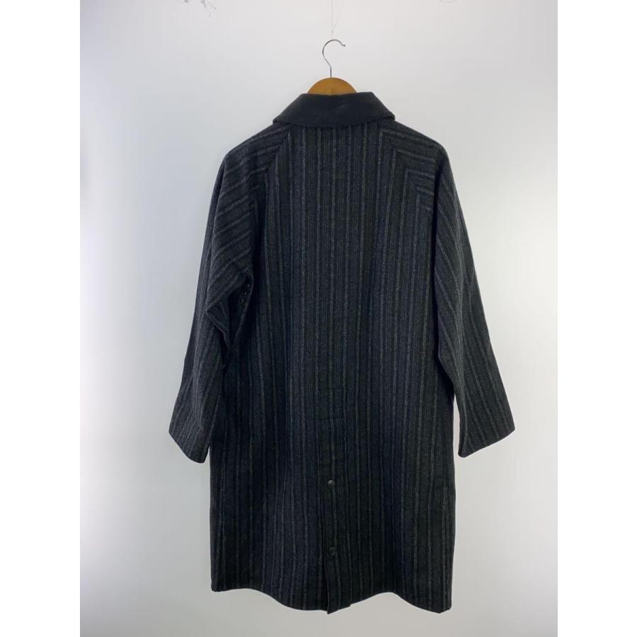 Barbour◇FOX BROTHERS/flannel/コート/36/ウール/ブラック Barbour◇FOX BROTHERS/flannel/コート/36/ウール/ブラック