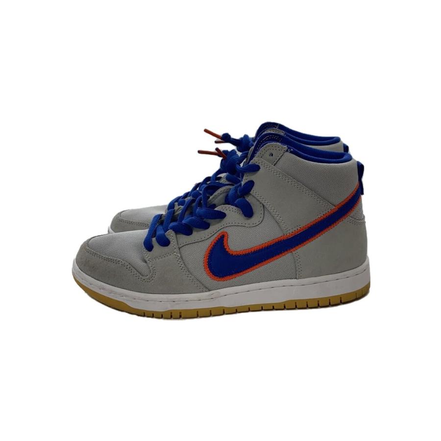 NIKE◇SB DUNK HIGH PRM_SB ダンク PRM/26.5cm/グレー : セカンド 