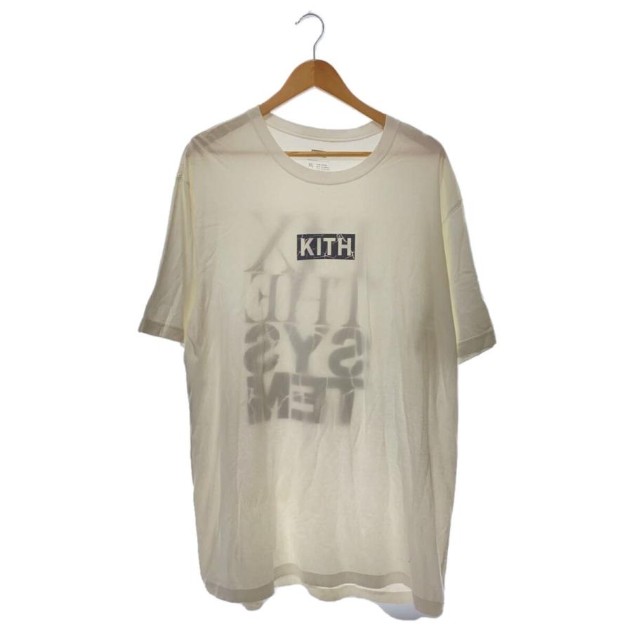 KITH◇Tシャツ/XL/コットン/ホワイト/無地/CA19247 : セカンド