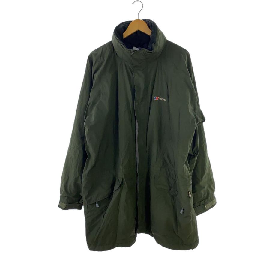 berghaus◇マウンテンパーカ/XL/ポリエステル/GRN/無地 berghaus◇マウンテンパーカ/XL/ポリエステル/GRN/無地