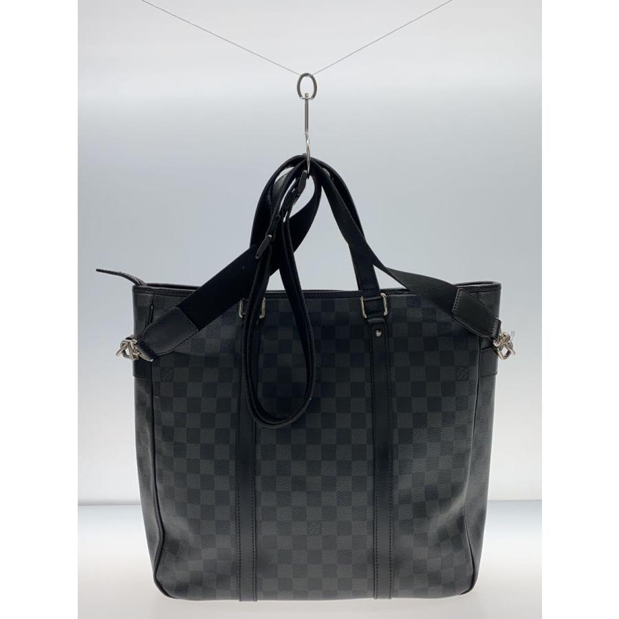 LOUIS VUITTON◇タダオ_ダミエ・グラフィット/PVC/BLK : セカンド