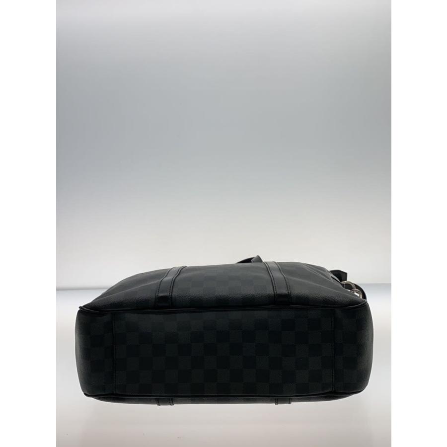 LOUIS VUITTON◇タダオ_ダミエ・グラフィット/PVC/BLK : セカンド