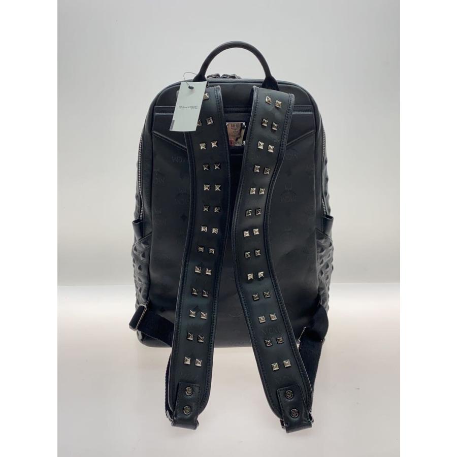 MCM◇リュック/ブラック/総柄/W8020 : セカンドストリートYahoo!店