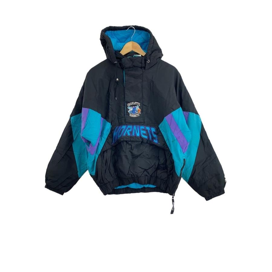 STARTER◇90s/スリランカ製/NBA/HORNETS/ハーフジップ/ナイロン