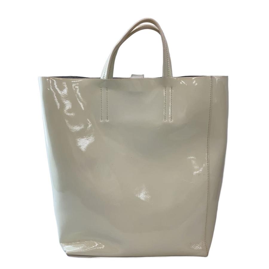 Acne Studios(Acne)◇Baker Patent/2WAY/トートバッグ/PVC/アイボリー 