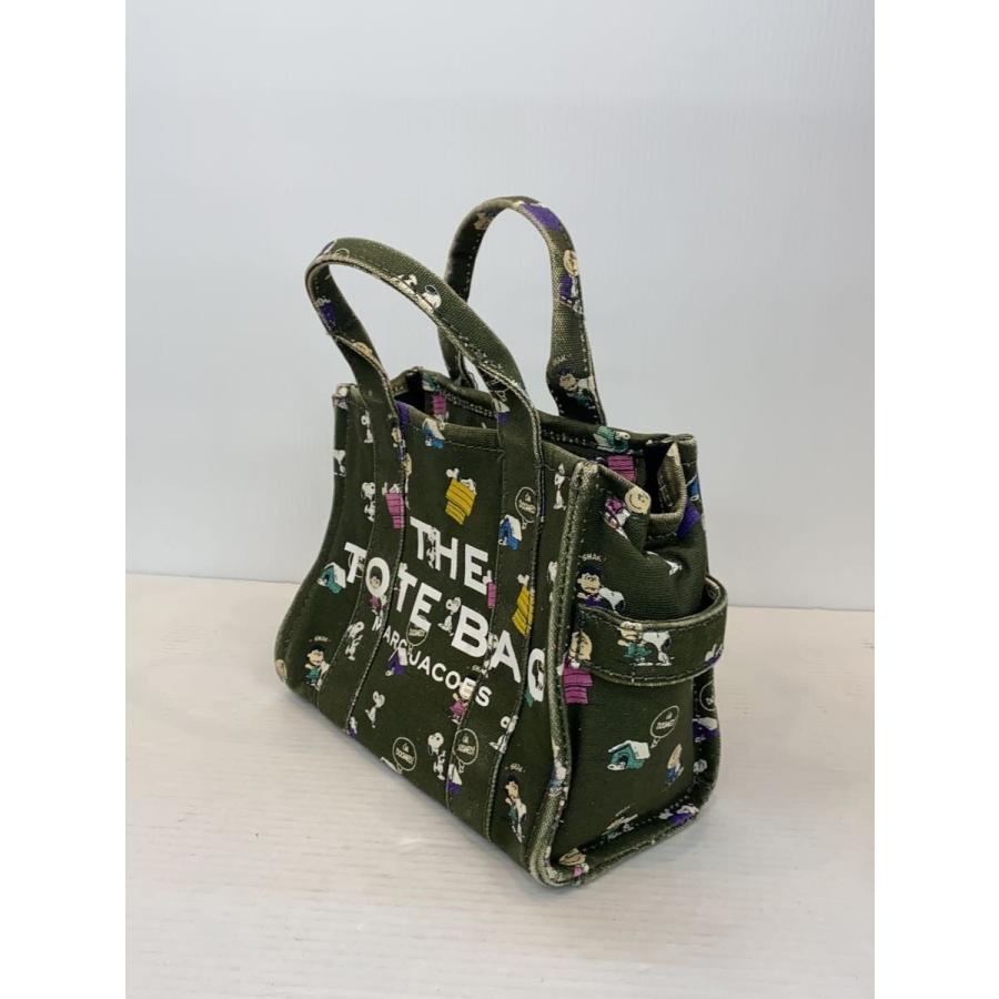 MARC JACOBS◇トートバッグ/キャンバス/GRN/総柄/H030M06FA21 
