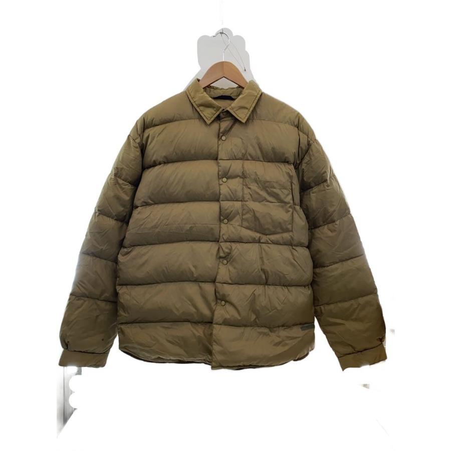 STUSSY◇ダウンジャケット/L/ナイロン/KHK : セカンドストリートYahoo