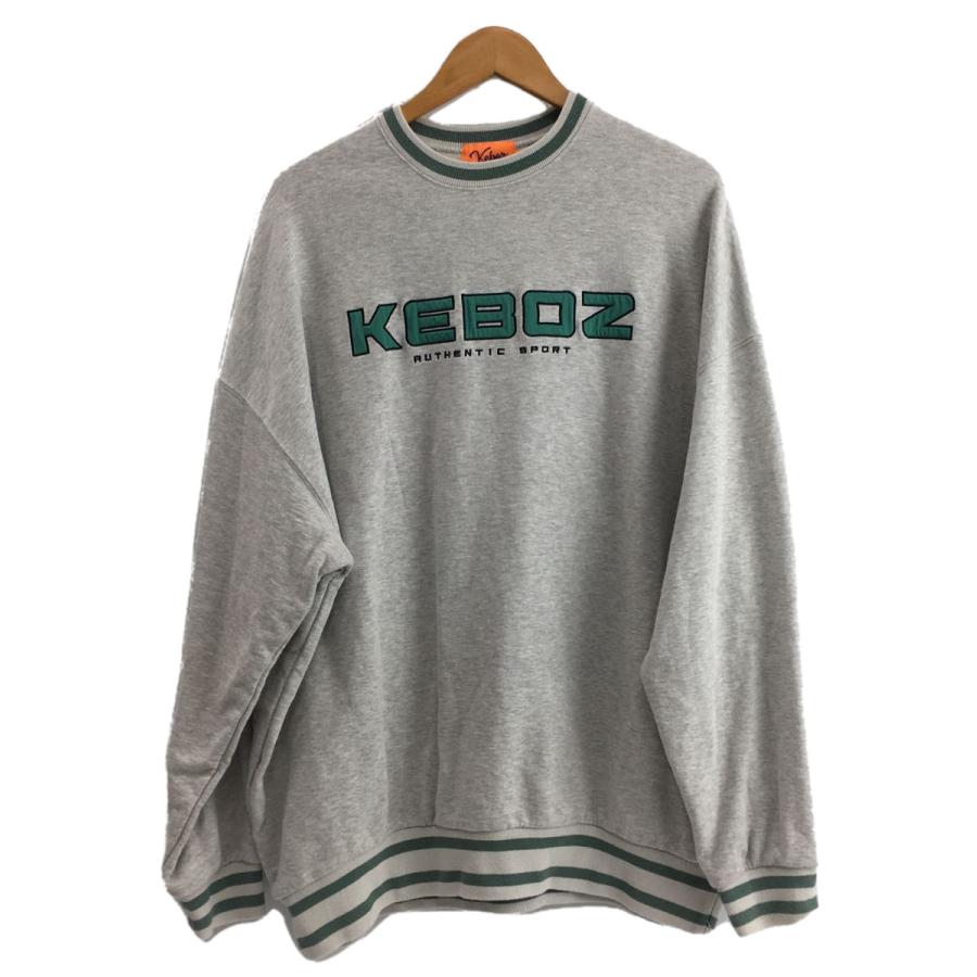 Keboz◇スウェット/L/コットン/GRY/無地/Keboz ケボス/ :2320002336579
