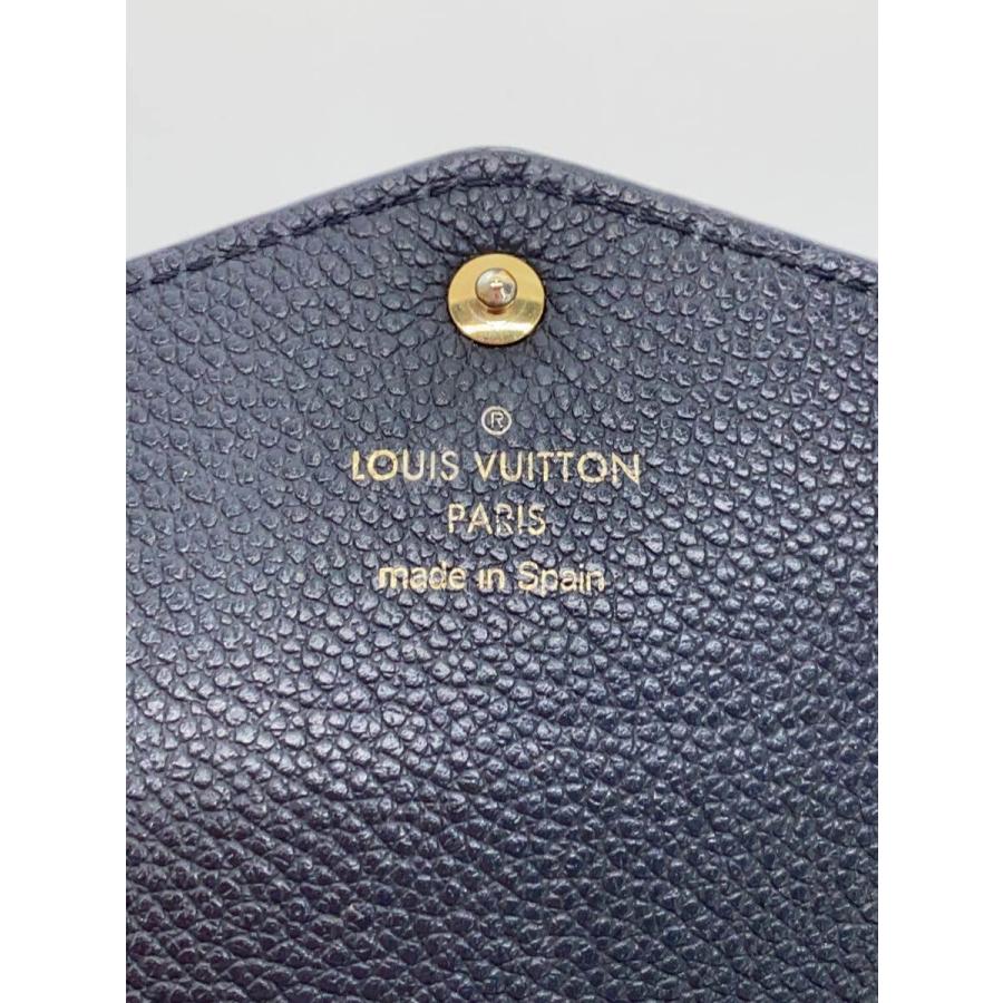 LOUIS VUITTON◇ポルト・フォイユ・サラ_モノグラム・アンプラント_BLK