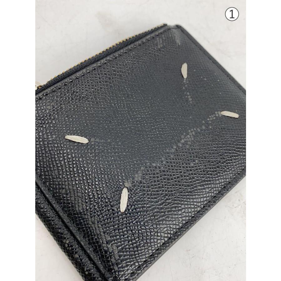 Maison Martin Margiela◇財布/レザー/BLK/メンズ : セカンド