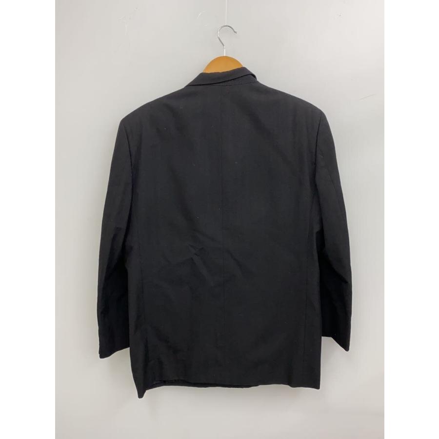 COMME des GARCONS HOMME◇テーラードジャケット/L/ウール/BLK/無地/D