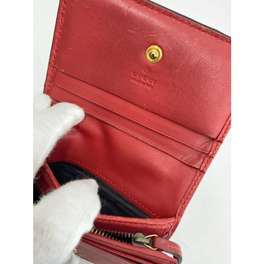 GUCCI 二つ折り財布 GGスプリーム GUCCI◇2つ折り財布_GGスプリーム/PVC/BRW/レディース : セカンド