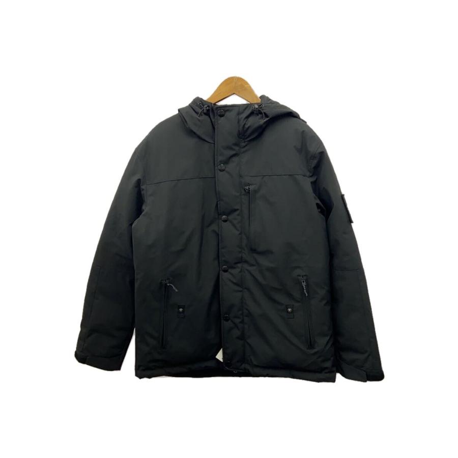 CAMP7◇ダウンジャケット/XL/ポリエステル/BLK/無地/CP-4216001