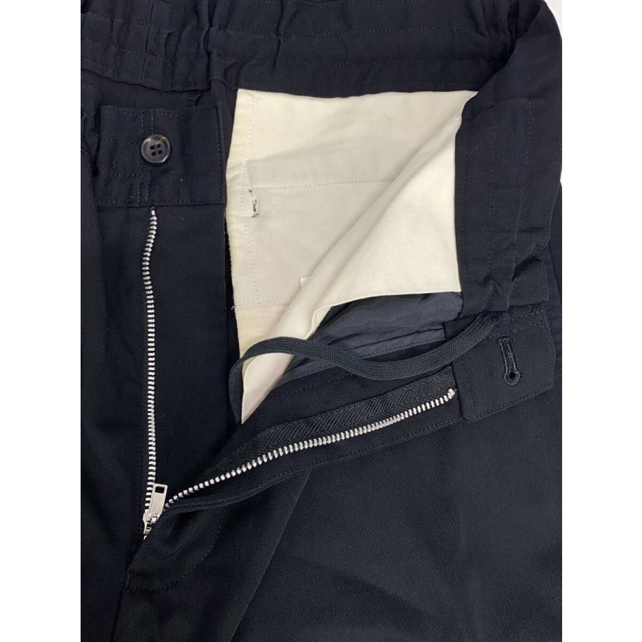 COMME des GARCONS HOMME DEUX◇ストレートパンツ/M/ウール/BLK/DD
