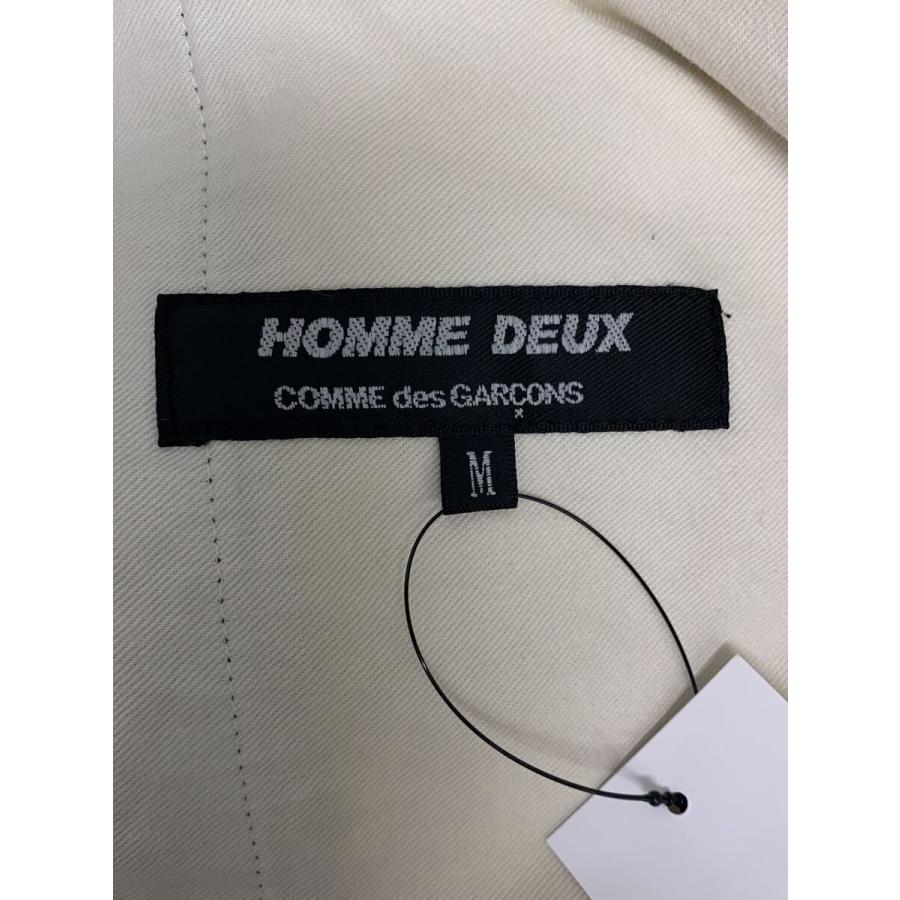 COMME des GARCONS HOMME DEUX◇ストレートパンツ/M/ウール/BLK/DD