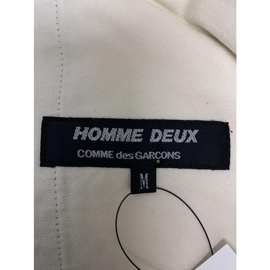 COMME des GARCONS HOMME DEUX◇ストレートパンツ/M/ウール/BLK/DD