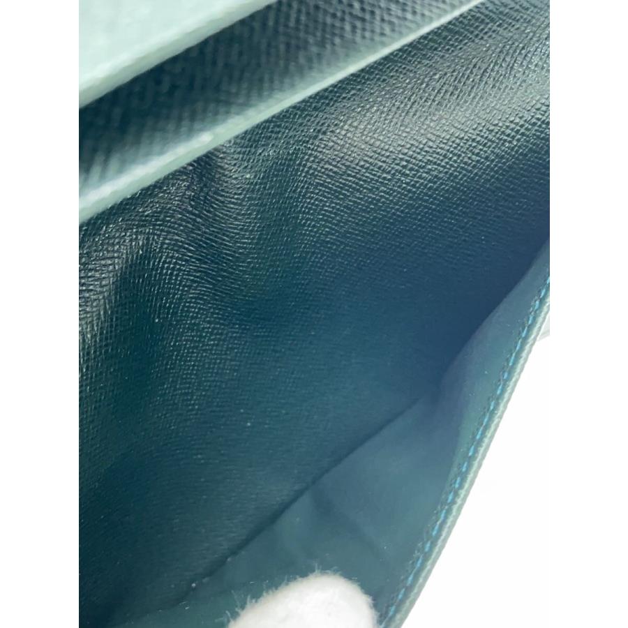 LOUIS VUITTON◇ポルト・バルール・カルト・クレディ_タイガ/レザー