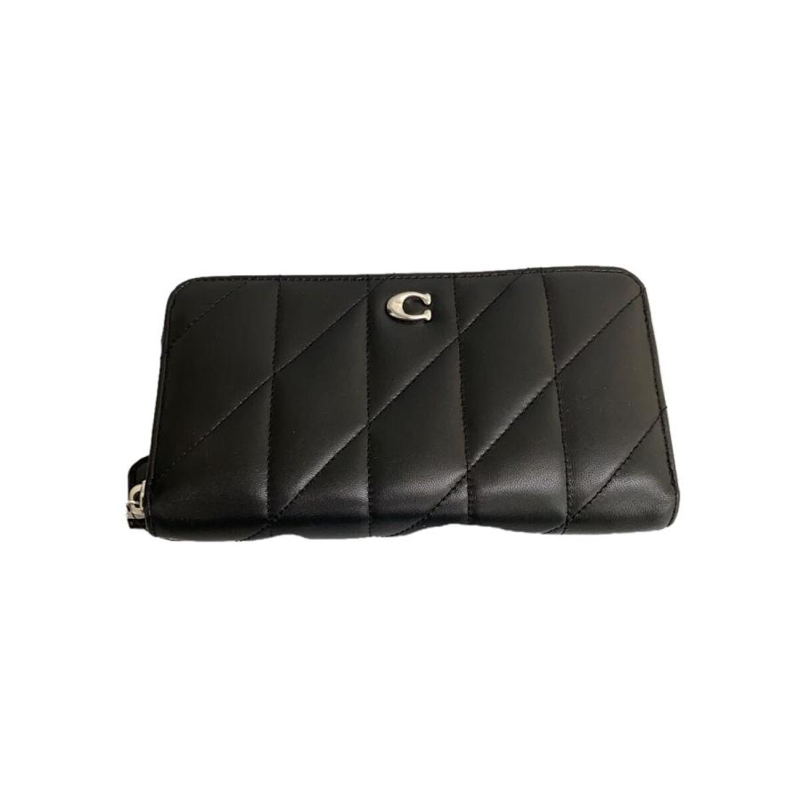 COACH / 長財布/レザー/BLK/レディース/CP441 COACH◇長財布/レザー/BLK/レディース/CP441/キルティング