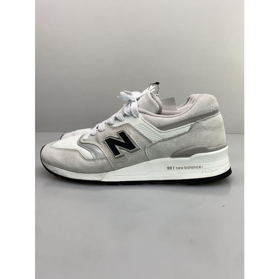 NEW BALANCE◇M997/ホワイト/Made in USA/26.5cm/WHT : セカンド 