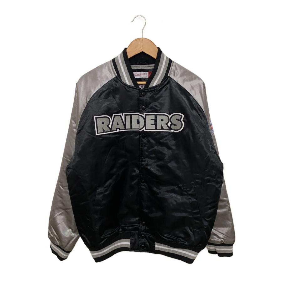 ミッチェルアンドネス　ATLANTA BRAVES スタジャン mitchell&ness raiders スタジャンミッチェルアンドネスXL 【公式通販】