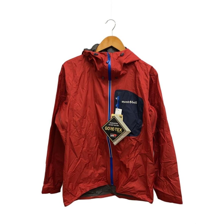 mont-bell マウンテンパーカー S レッド ドロワットパーカ Men's｜モンベル