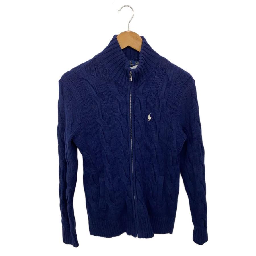 POLO RALPH LAUREN◇ポニー刺繍/ドライバーズニット/ジャケット/S