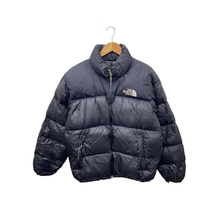 THE NORTH FACE◇ヌプシ/700フィル/ダウンジャケット/L/ナイロン/BLK