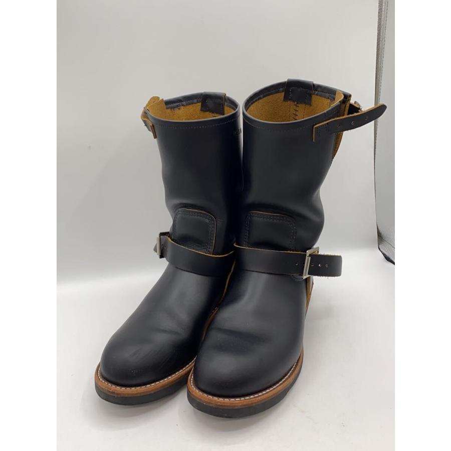 RED WING◇エンジニアブーツ/UK9/BLK/2966// : セカンドストリート