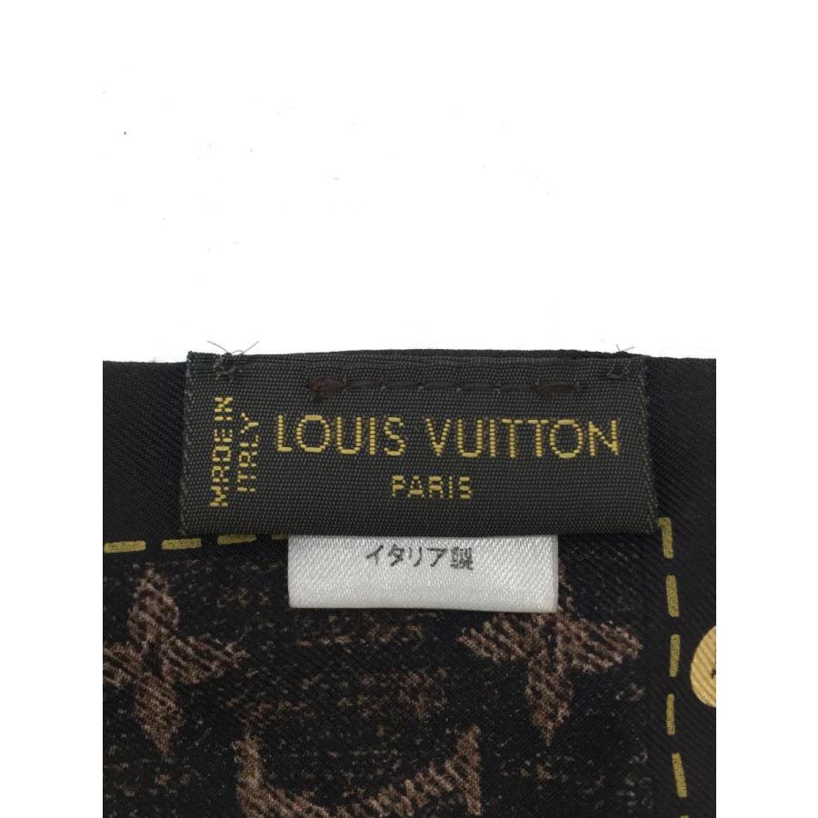 販売割20% LOUIS VUITTON◆シルクスカーフ/シルク/BRW/モノグラムレディース