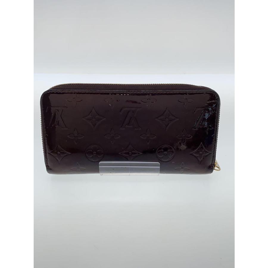 LOUIS VUITTON◇ジッピー・ウォレット_モノグラム・ヴェルニ_BRD