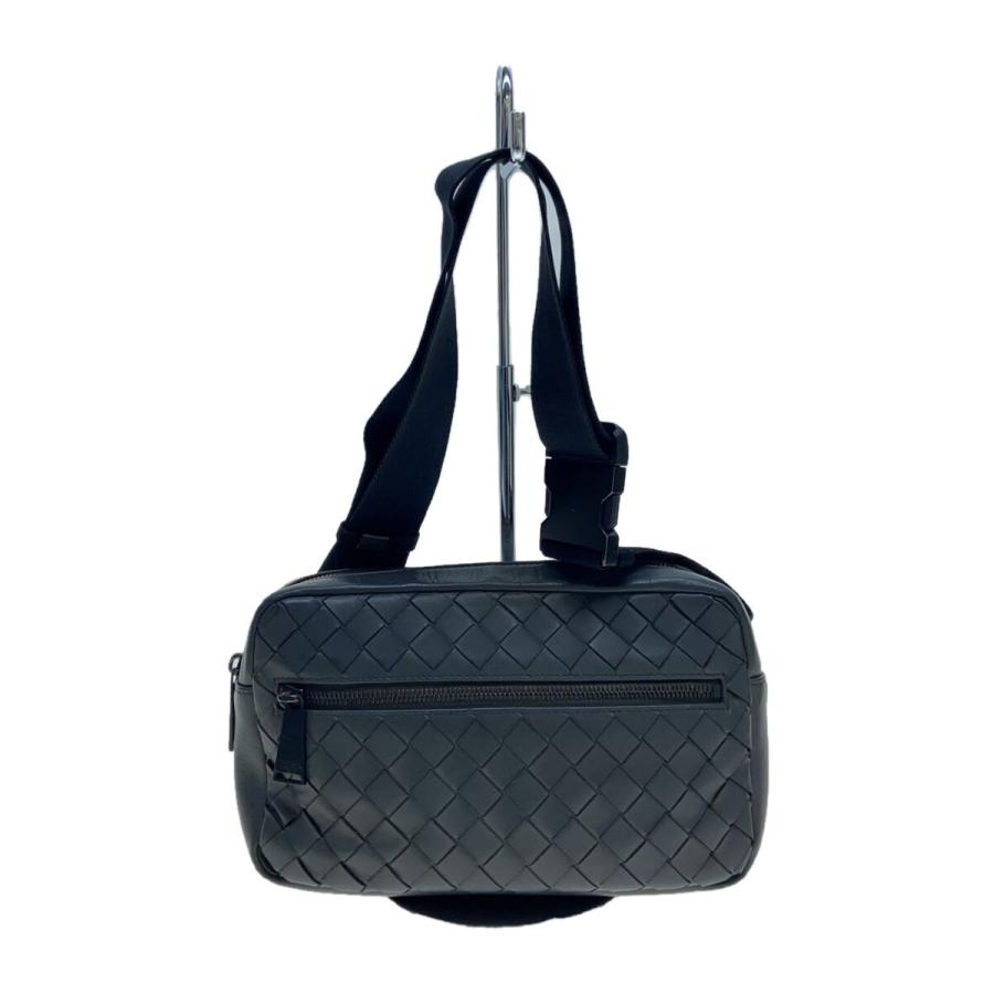 BOTTEGA VENETA ショルダーバッグ BOTTEGA VENETA◇ショルダーバッグ/レザー/GRY// : セカンドストリート