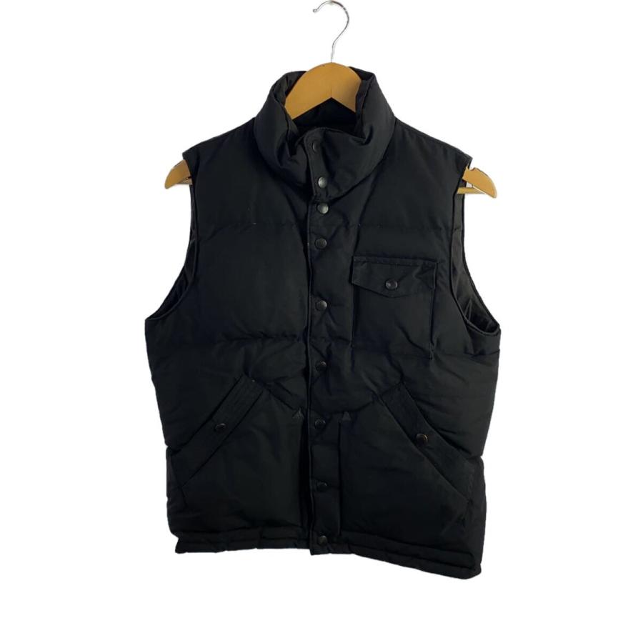 STUSSY◇ダウンベスト/46/ナイロン/BLK// : セカンドストリートYahoo